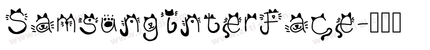 SamsunginterFace字体转换