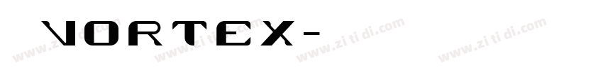 汉化补丁Vortex字体转换