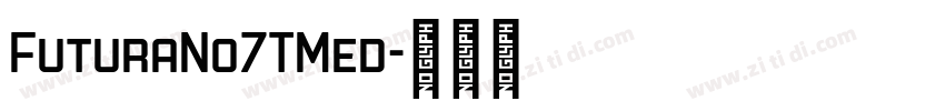 FuturaNo7TMed字体转换