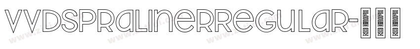VVDSPralinerRegular字体转换