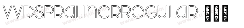 VVDSPralinerRegular字体转换