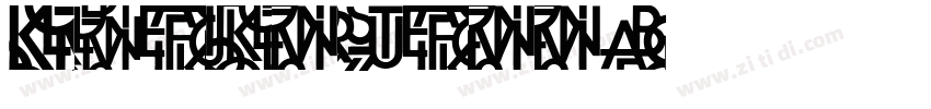 Kleintenna字体转换
