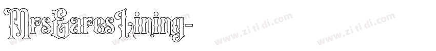 MrsEaresLining字体转换