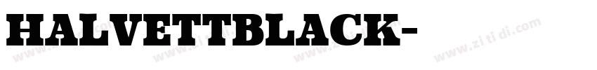 HalvettBlack字体转换 HalvettBlack字体转换