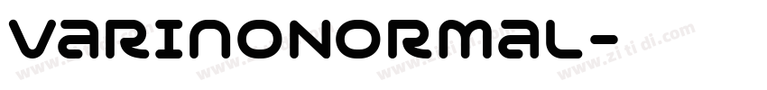 VarinoNormal字体转换 VarinoNormal字体转换