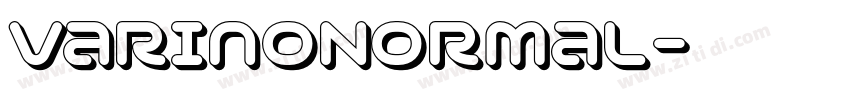 VarinoNormal字体转换 VarinoNormal字体转换