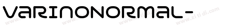 VarinoNormal字体转换 VarinoNormal字体转换