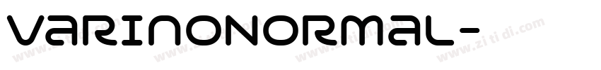 VarinoNormal字体转换 VarinoNormal字体转换