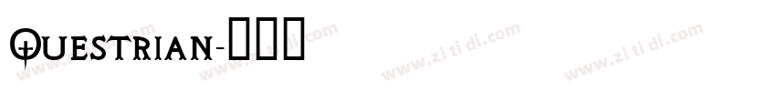 Questrian字体转换