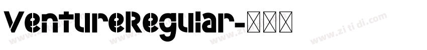 VentureRegular字体转换