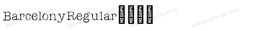 BarcelonyRegular字体转换 BarcelonyRegular字体转换