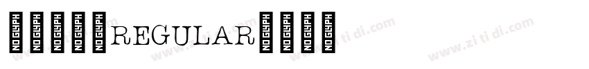字灵御风体REGULAR字体转换