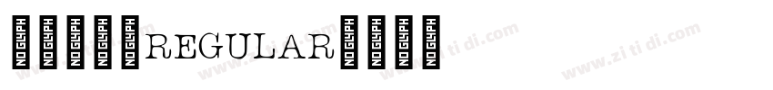 字灵御风体REGULAR字体转换