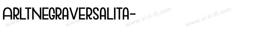 ArltNegraVersalita字体转换 ArltNegraVersalita字体转换