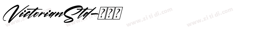 VictorianStd字体转换