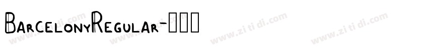 BarcelonyRegular字体转换 BarcelonyRegular字体转换