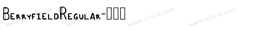 BerryfieldRegular字体转换 BerryfieldRegular字体转换