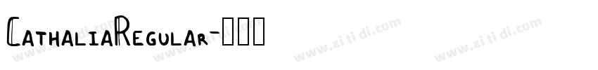 CathaliaRegular字体转换 CathaliaRegular字体转换