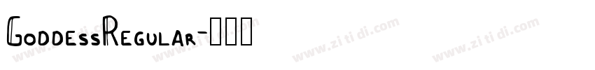 GoddessRegular字体转换