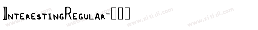 InterestingRegular字体转换