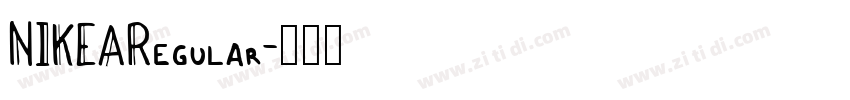 NIKEARegular字体转换