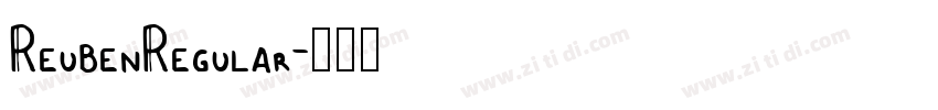 ReubenRegular字体转换 ReubenRegular字体转换