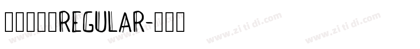 字灵御风体REGULAR字体转换