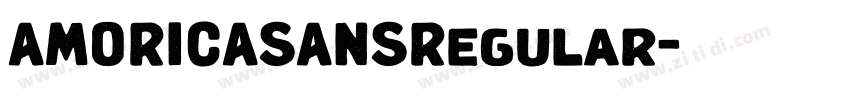 AMORICASANSRegular字体转换