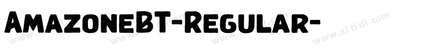 AmazoneBT-Regular字体转换