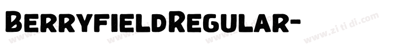 BerryfieldRegular字体转换 BerryfieldRegular字体转换