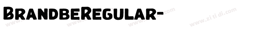 BrandbeRegular字体转换