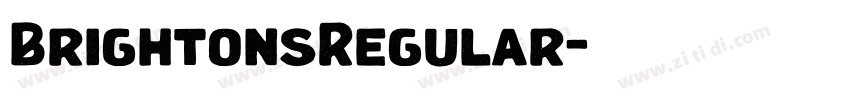 BrightonsRegular字体转换 BrightonsRegular字体转换