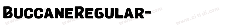 BuccaneRegular字体转换 BuccaneRegular字体转换