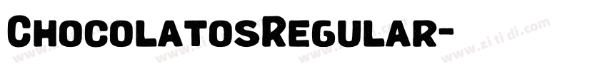 ChocolatosRegular字体转换