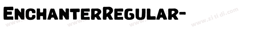 EnchanterRegular字体转换