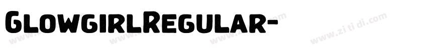 GlowgirlRegular字体转换