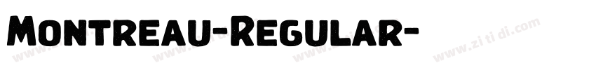 Montreau-Regular字体转换
