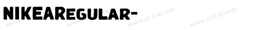 NIKEARegular字体转换