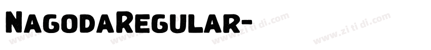 NagodaRegular字体转换