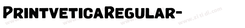 PrintveticaRegular字体转换