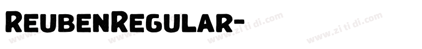 ReubenRegular字体转换 ReubenRegular字体转换