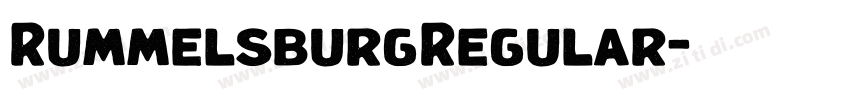 RummelsburgRegular字体转换