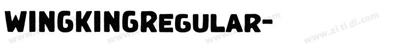 WINGKINGRegular字体转换