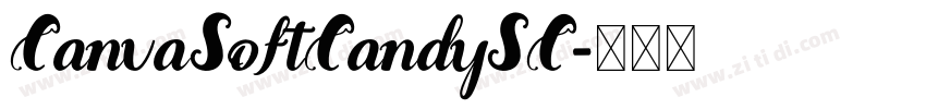 CanvaSoftCandySC字体转换