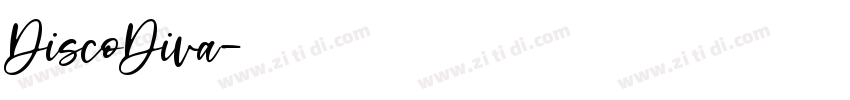 DiscoDiva字体转换