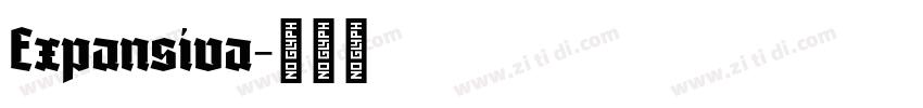 Expansiva字体转换