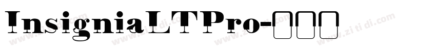 InsigniaLTPro字体转换