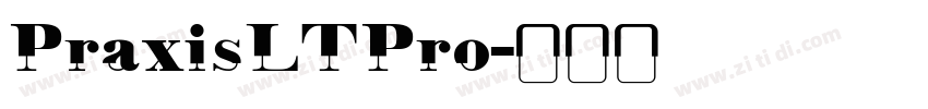 PraxisLTPro字体转换