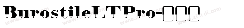 BurostileLTPro字体转换