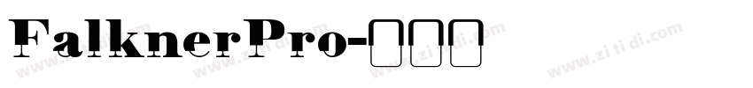 FalknerPro字体转换